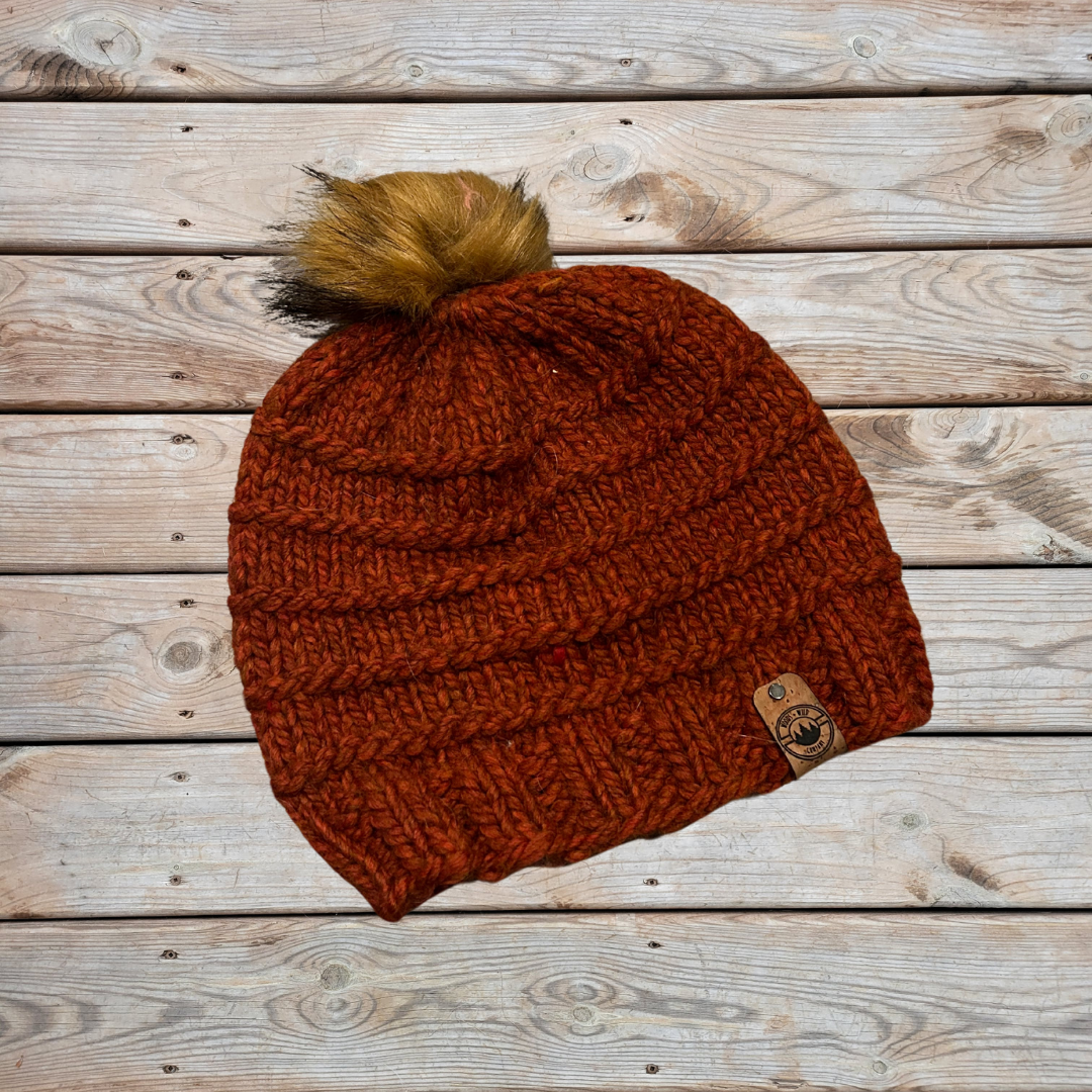 Adult Sugar Beanie with Pom