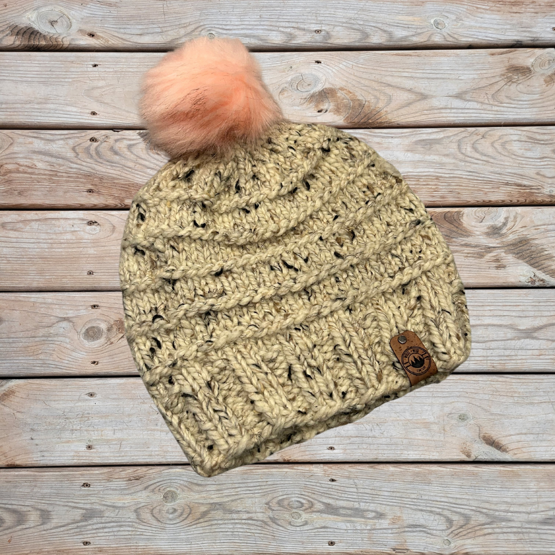 Adult Sugar Beanie with Pom